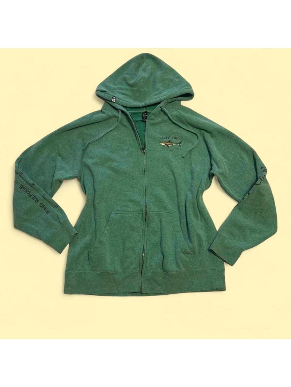 Salty Crew Men's Green Hoody